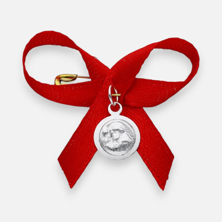 Prendedor San Benito Abad con Cinta